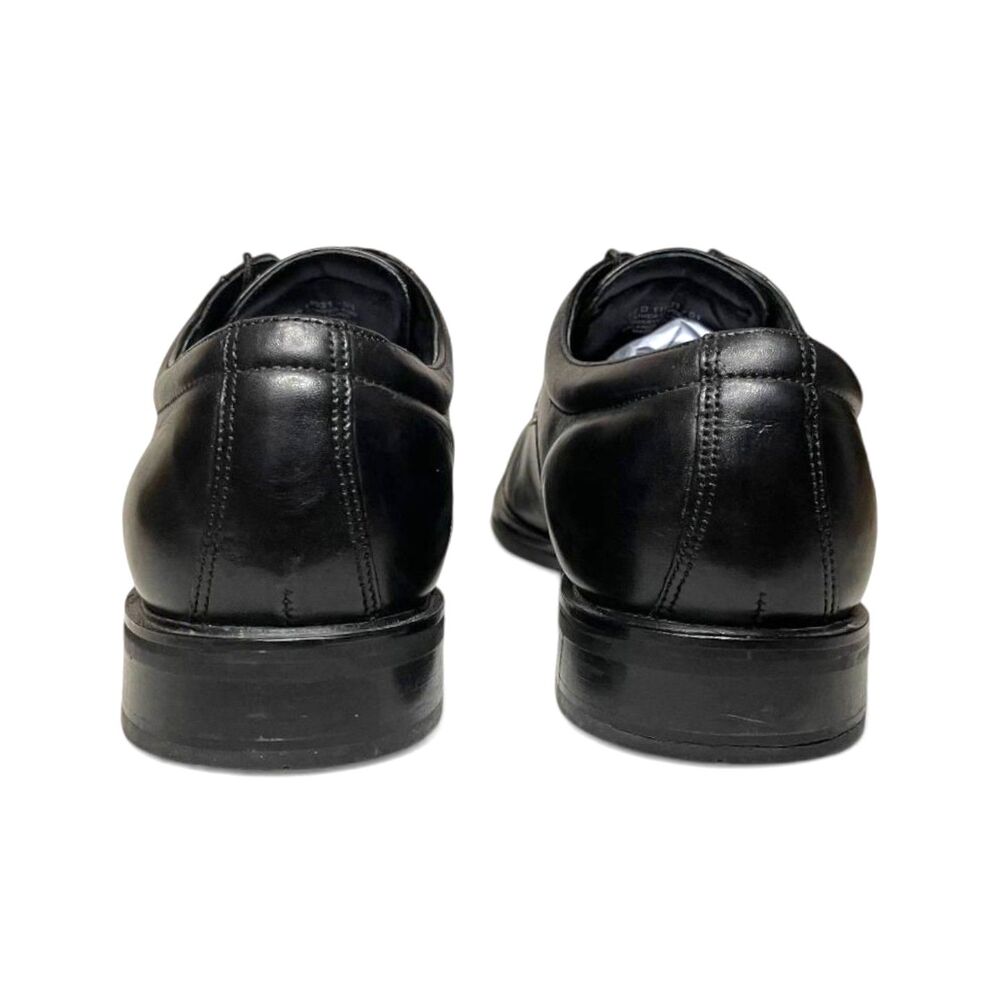 FLORSHEIM Men's Black Leather Cap Toe Oxford, Size 12D - Picture 6 of 10